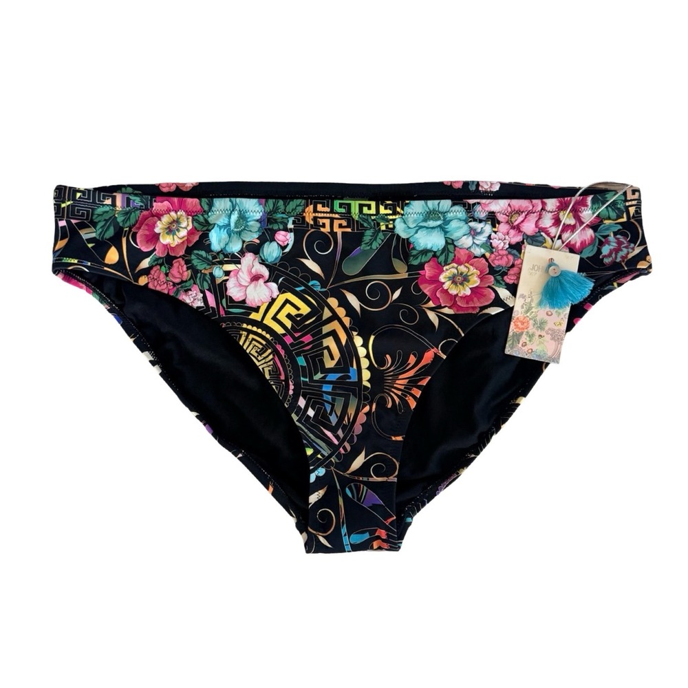 Johnny Was Floral Peace Hipster Bikini Bottom Women 3X Multi NWT CSW6122BNX
